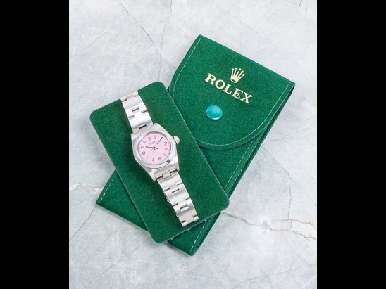 Rolex Oyster Perpetual Lady 24 Rosa Candy Oyster Marshmallow   Watch  76080